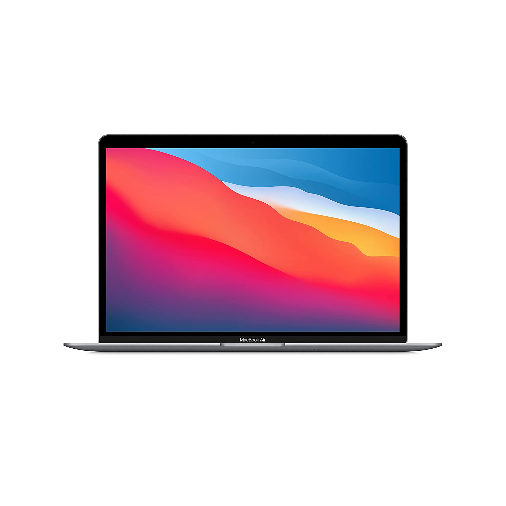 MacBook Air 13-inch (2020) – M1 Chip, 8‑Core CPU & 8‑Core GPU, 8GB RAM, 512GB SSD – Model MGN73 (Space Grey, English Keyboard) - alAsil